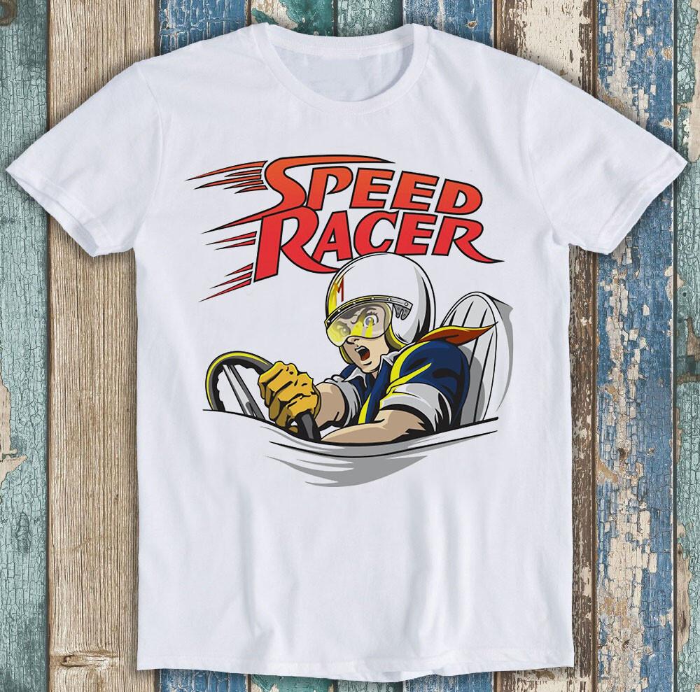 Speed Racer Go Movie Poster Meme Anime Manga Funny Gift Tee T Shirt M1423