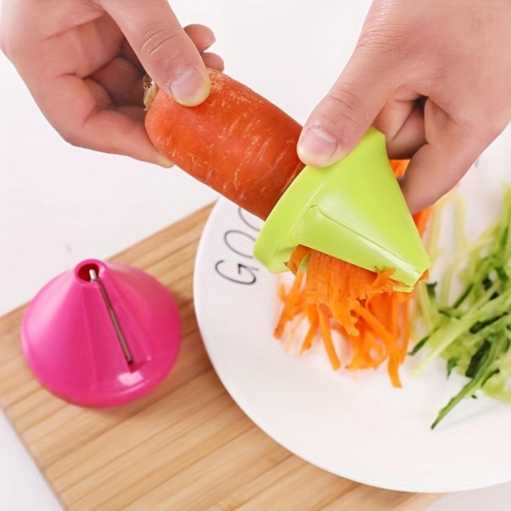 1pcs Multifunctional Manual Spiral Vegetable Shredder, Kitchen Supplies, Kitchen Gadgets