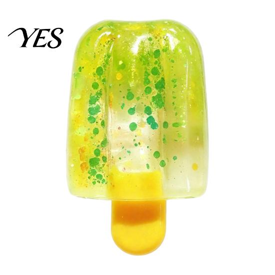 Ice Stick Stress Reliever Glitter Squeeze Toy, Relief Simulation Cream Sensory TPR Ball Slow Rising Lolly Fidget Toy for Kids Adults Relaxation