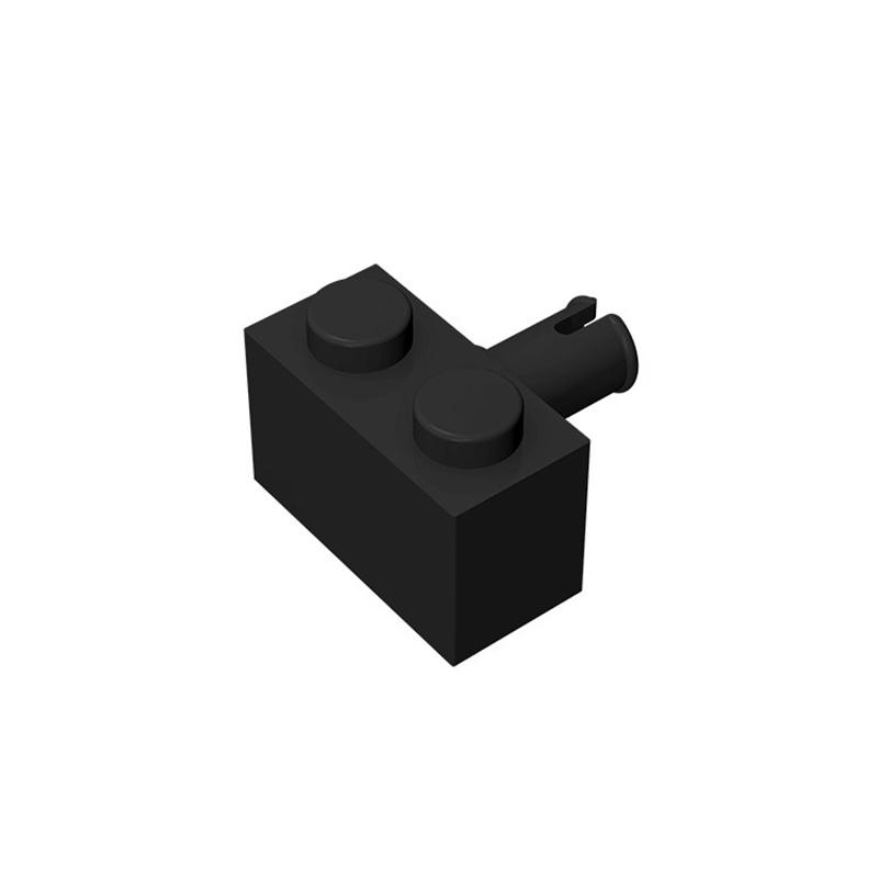 

20 шт. Детали MOC 2458 Кирпич модифицированный 1x2 с пином Совместимые кирпичи DIY Сборка Строительные блоки Частицы Детская головоломка Игрушка Подарок