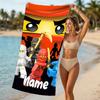 Customizable personalized beach towels Lego Ninjago themed designs.Suitable for the beach, yoga, sports;ideal as beach accessories