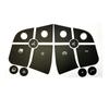 Decal For Button Button Repair Sticker Practical To Use Reflected Light Illumination Automotive Interior Repair