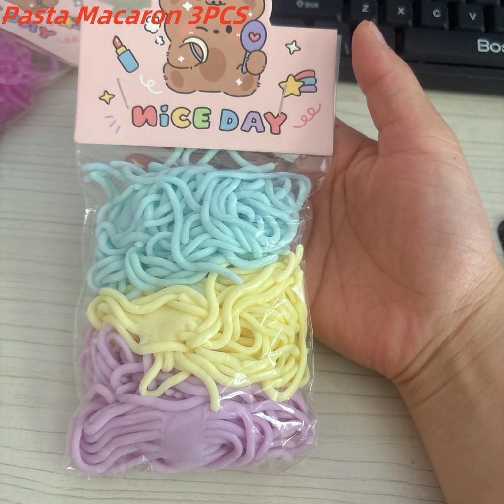 Tpr Spaghetti Leuchtende Italienische Nudel Elastisches Dehnseil Fidget Entlüftungs Dekompression Spielzeug für Kinder Erwachsene Anti Stressabbau