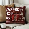 CCocasCColas Office Cushion Pillowcase Car Cushion CoverXCM Lumbar Pillowcase Sofa Pillowcover