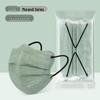 3D Butterfly Beauty Breathable Mask with Eye Corner Protection - Disposable Morandi Macaron.