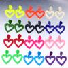 Heart Drop Earrings for Women Girls  Geometric Love Dangle Earring Jewelry Valentine's Day Gifts