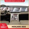 For GEELY MONJARO 2025 Car Interior Center Console Instrument Dashboard Protective Cover Film Anti-scratch Sticker Accessories