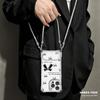 Bow for Iphone17promax iPhone Case 15 Four-corner Lanyard 16 Silicone 14 Mirror Holder