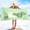 Alpaka Übergroßes Mikrofaser Pool Sandfest Strandtuch Schnell Schnell Trocknend Sandfrei Proof Handtuch Extra Groß Reise Decke Für Kinder