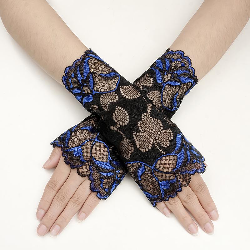 Summer Lace Sun Protection Gloves & Cycling Sleeves for Women