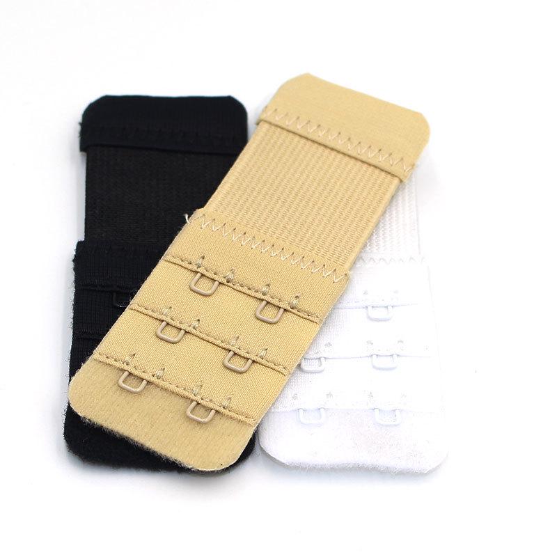 

In-Stock 3.2CM Elastic Bra Back Extender with 3 Rows, 2 Hooks (Custom Sizing Available) Skin color