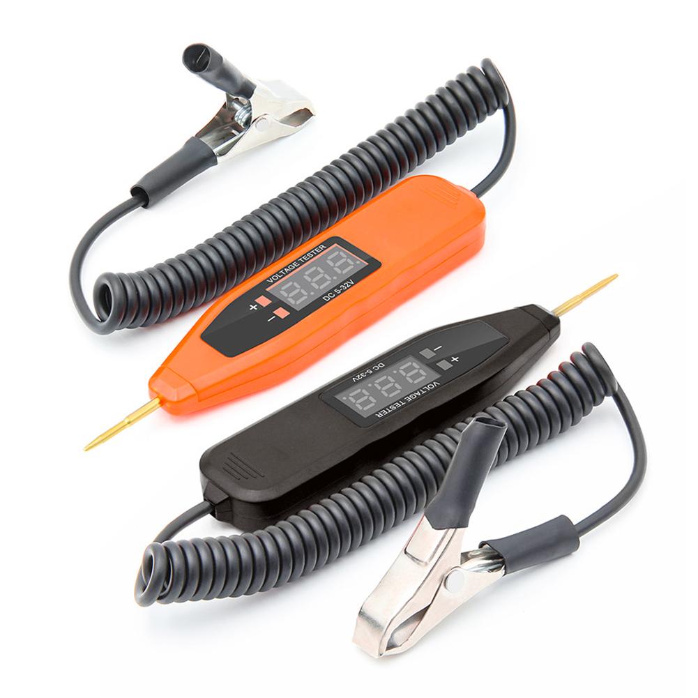 Auto Electrician Probe Machine Car Tools 5V/24V/32V Car Electrical Circuit Test Pen Dca Voltage Detector AC Voltage Indicator