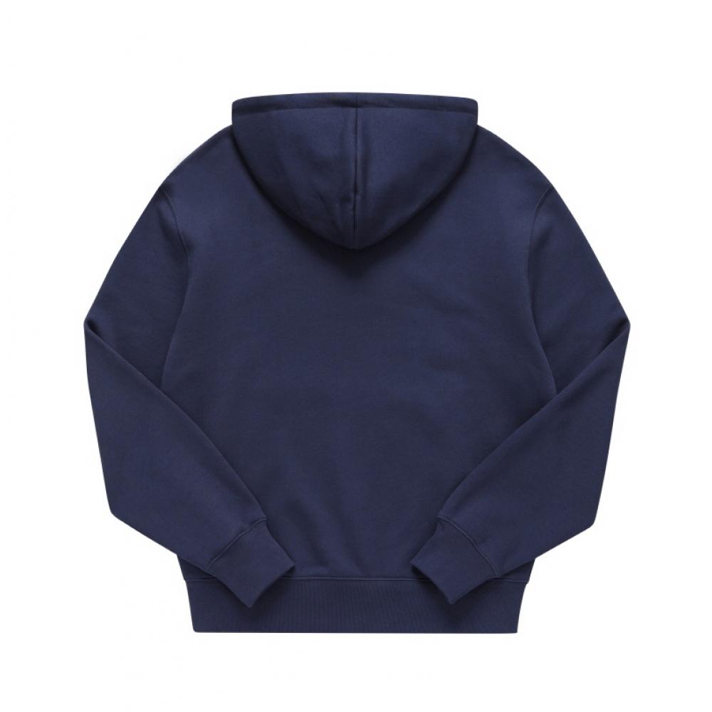 Maison Kitsune Mm00714km0321 P476 Bold Fox Head Patch Mens Hoodie Zip Up