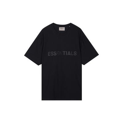 T-Shirt Black Unisex Tops 0125-25050-0190-001