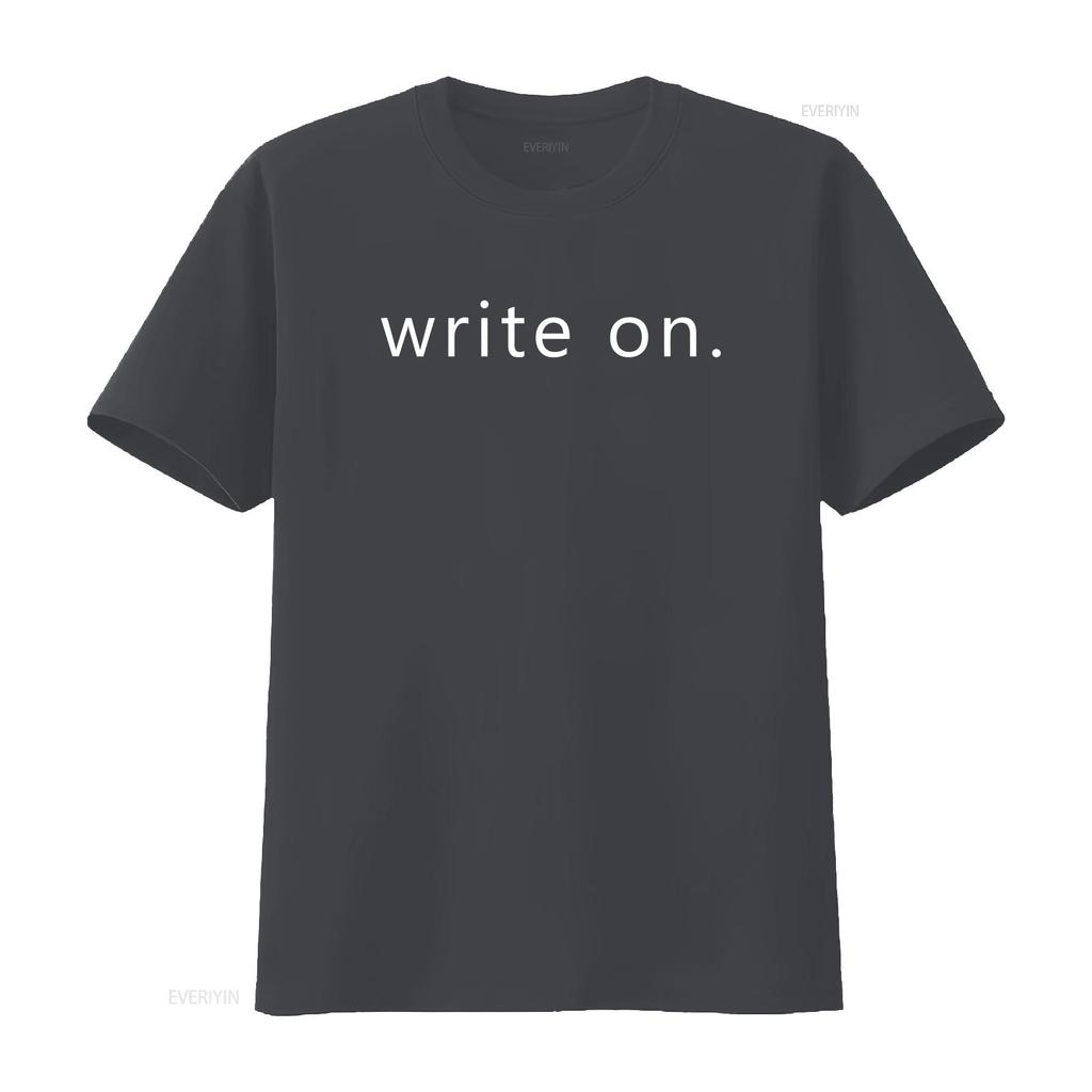 Write On T Shirt Journalist Novel Writer Novelist Writers Present Journalism For Best Friend Birthday vintage Washed
