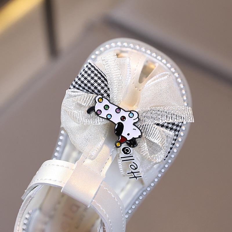 Girls' Closed-Toe Summer Sandals - Non-Slip Soft Sole Princess Shoes