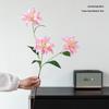 3D Printed Lily Bouquet - Oil Painting Style Fake Flowers for Home Decoration & Wedding Arrangements