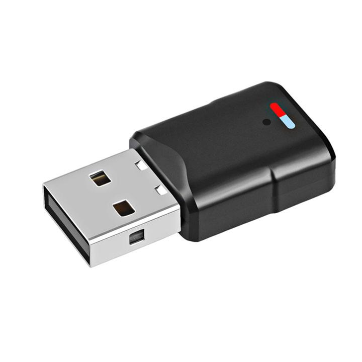 Bluetooth Audio Adapter Wireless Headphone Adapter Receiver for PS5/PS4 Game Console PC Headset 2 In 1 USB Bluetooth 5.3 Dongle