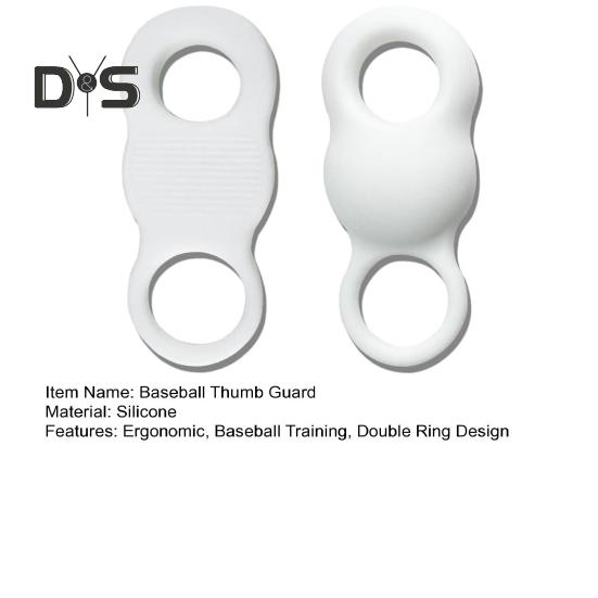Baseball Thumb Guard Silicone Baseball Batting Grip Accessory Softball Swing Training Aid To Reduce Bat Sting