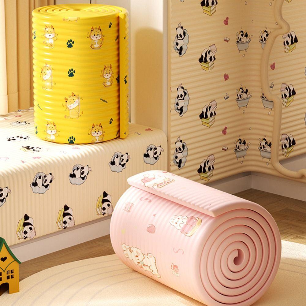 2m Anti Collision Cushion Baby Safety Wall Corner Protector Foam Bumper  for Window Sill Bedside