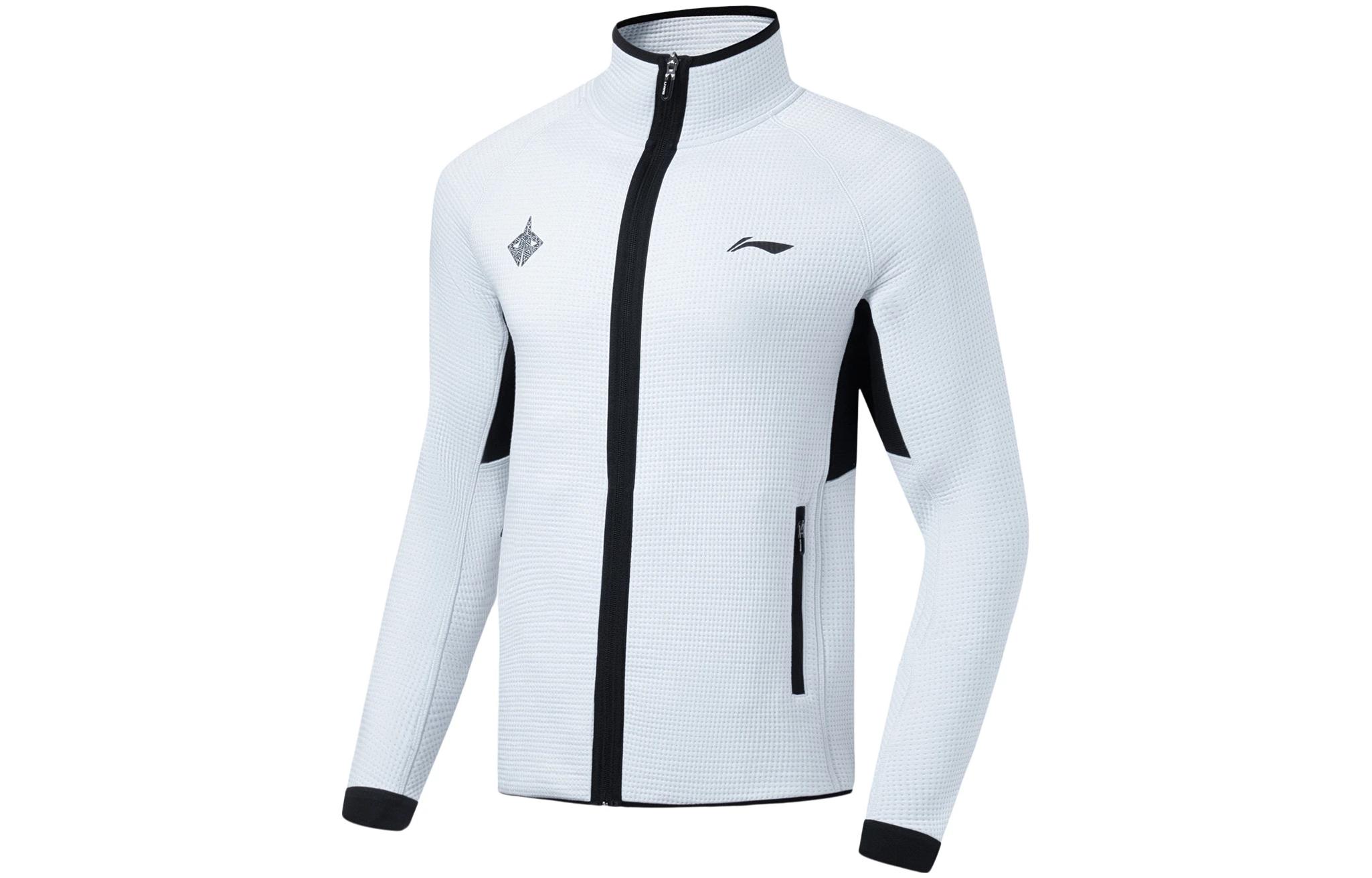 Li Ning Professional Basketball Collection Sweatshirt Men s Standard White AWDT097-2 L