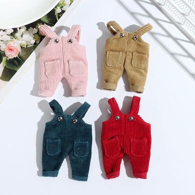 1/12 Dolls Doll Trousers Fashion Overalls Clothes Doll Overalls Casual Pants Clothes Accessories