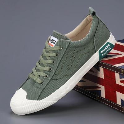 Men Canvas Shoes Comfy All-match Sneakers Men Autumn Breathable Casual Walking Shoes Outdoor Sports Loafers New Vulcanized Shoes