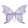 Fairy Wings for Girls Women Halloween Elf Cosplay Accessories Organza Butterfly Fairy Costume for Dress Up Party Favors