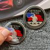 Metall-Autologo - Abzeichen, Perfekt für patriotische Personen, Autos, SUVs, Motorräder, Dekorative Autoaufkleber zur Modifikation, Exterieur-Zusätze,