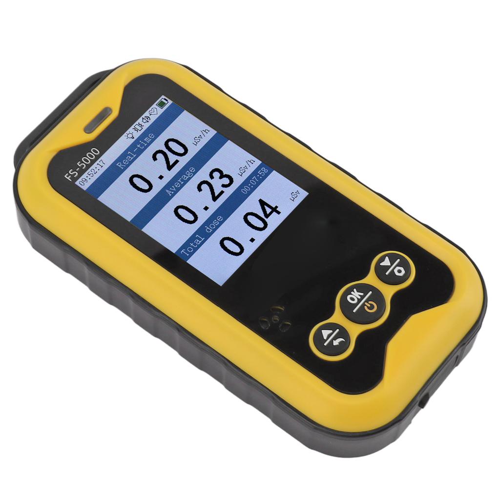 Portable Radiation Monitor Meter,   LCD Screen and   Threshold High Detection Detector with Alarm for X, Gamma and Beta Rays