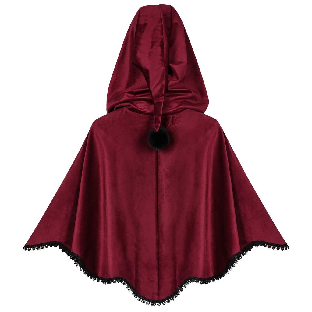 American Fantasy Cosplay Cloak With Polyester Fabric For Stage Performance And Costume Parties