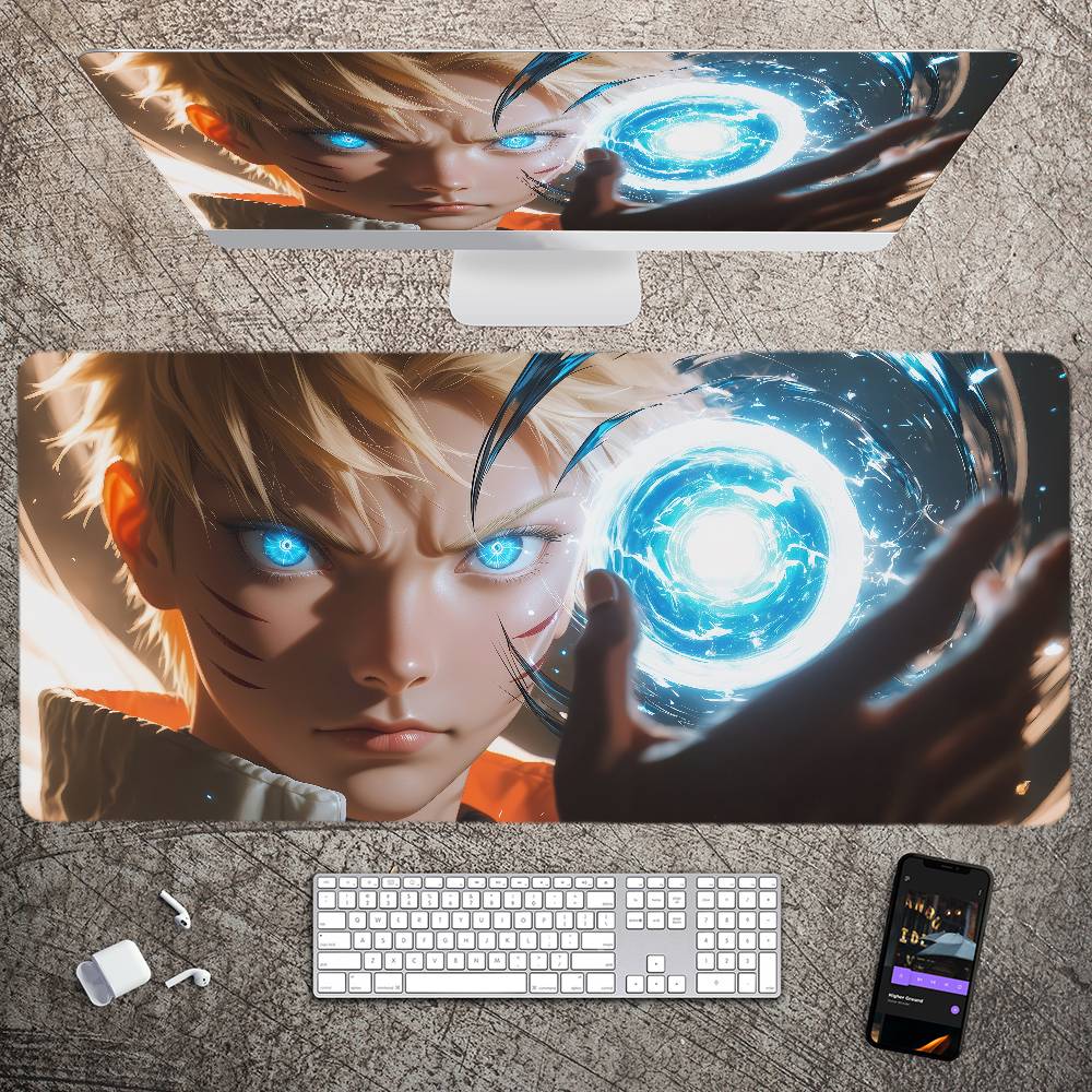 Naruto Aakatsuki Xxl Mouse Pad Gamer Computer Mousepad Tablet Keyboard Gaming Accessories