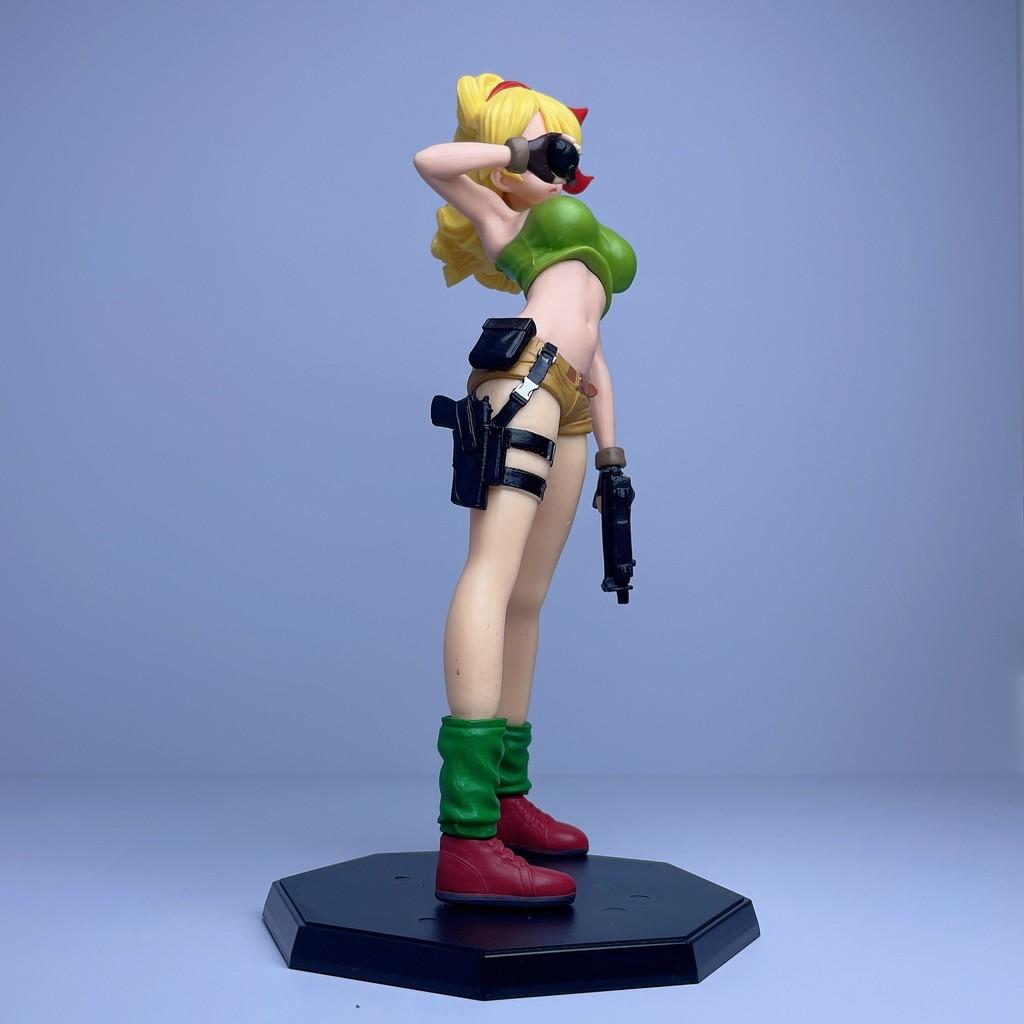 26cm Impressive Pvc Green Outfit Blonde Lanky Figure Ideal For Enthusiasts Anime