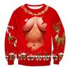 3d Mens Christmas Graphic Print Xmas Hoodie Sweatshirt Pullover Jumper Tops