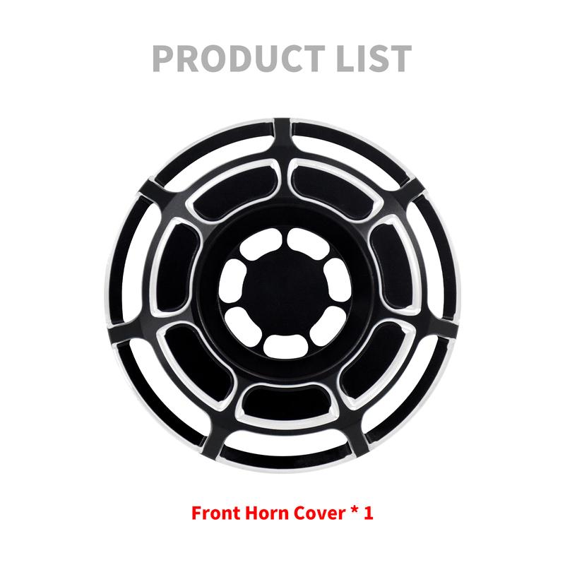 Motorcycle CNC Front Speaker Horn Cover Grill Masks Aluminum For Harley For Sportster XL 1200 883 72 48 Iron Low Roadster 96-22