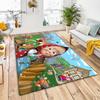 Russian animation Masha and the Bear Fairy Tale Cartoon Carpet Soft Home Living Room Bedroom Door Mat Outdoor Picnic Ground Mat rug T6
