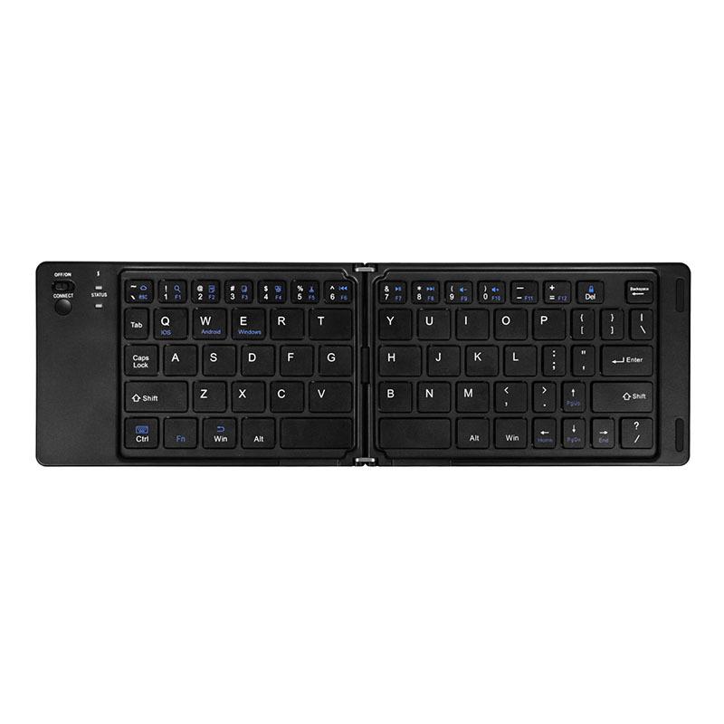 Multi-Channel Bluetooth Folding Keyboard for Laptops, Phones, and Tablets