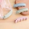 3 st Livsmedelspåse Bärhandtag Ergonomiskt Lättviktigt Mångsidigt Universellt Shopping Sopsäckshållare Silikon