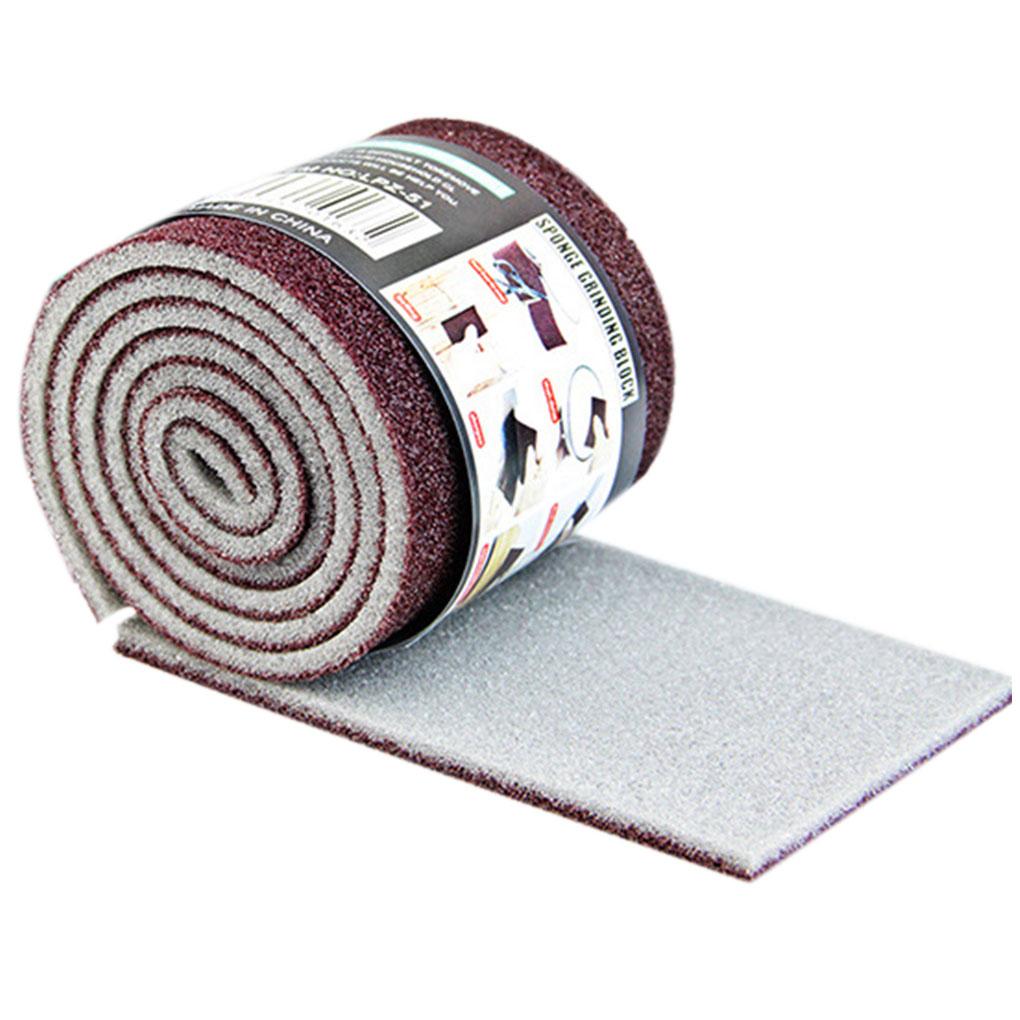 1Roll/10PCS Emery Sponge Magic Wipe Cleaning For Removeing Rust Pan Descaling Clean Rub Kitchen Gadget Bathroom Accessory Dish