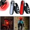 Rücklicht fürs Fahrrad, wiederaufladbar über USB, rote LED, helle Rücklichter, passend für jedes Fahrrad/jeden Helm, einfach zu installieren, für mehr Sicherheit beim Radfahren