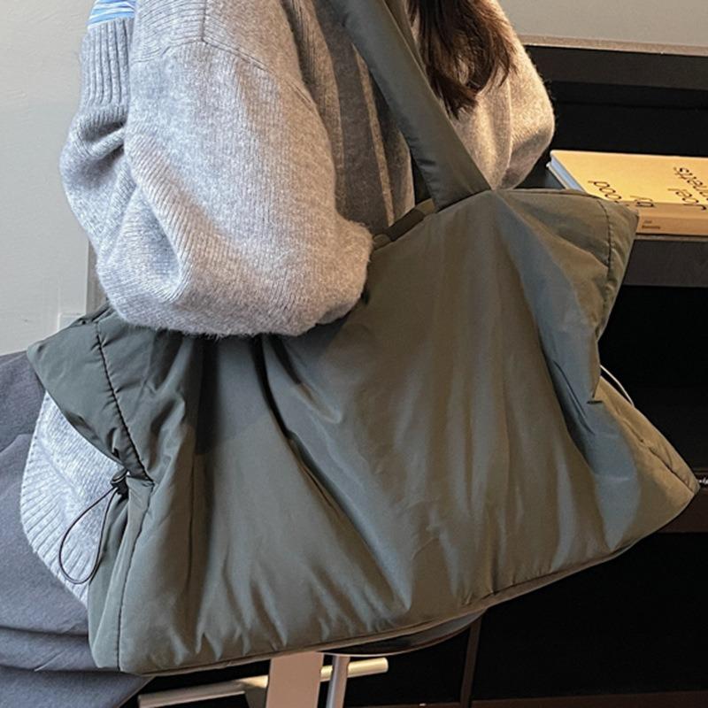 Autumn new large-capacity leisure shoulder cloth bag travel leisure handbag student tutoring bag female