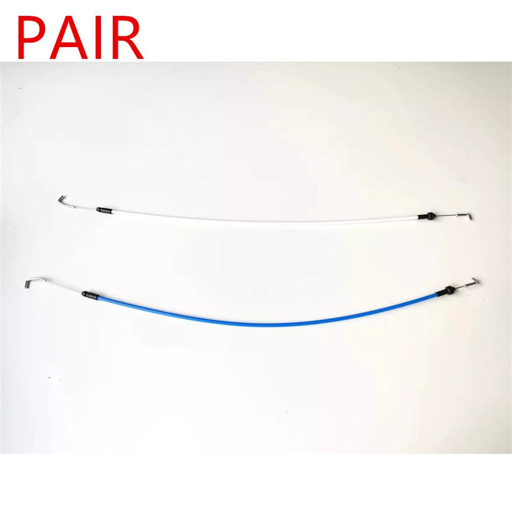 1 Pair Front Left Right Side Door Handle Lock Latch Cable For Ram 1500 2500