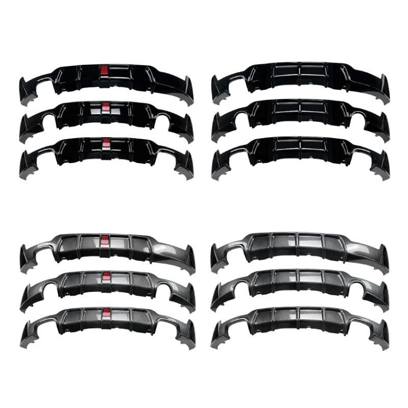 For BMW 4 Series F32 F33 F36 Coupe Convertible Gran Coupe 2014-2020 MP Rear Bumper Diffuser Lip Spoiler Exterior Modification