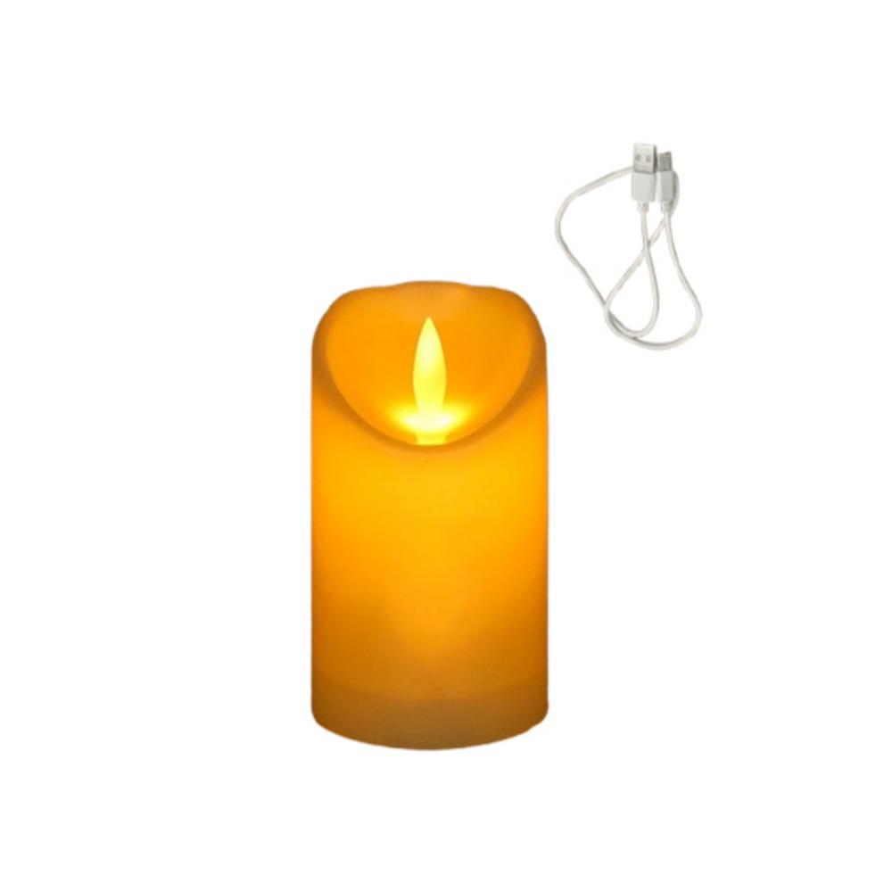 Creative Warm Glowing Candles Flameless Swing Flameless Candles Decorative Props