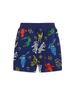 European Style Cartoon Print Boys' Cotton Knit Shorts - Summer Collection