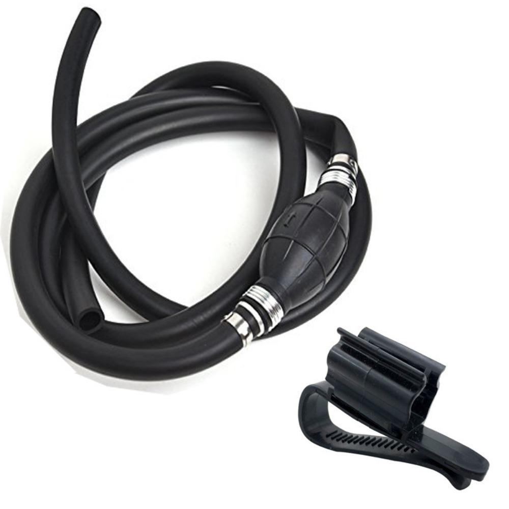 Rubber Hose Hand Fuel Pump One‑way Valve Fuel Primer Bulb Manual Pump  Yacht Outboard Motor