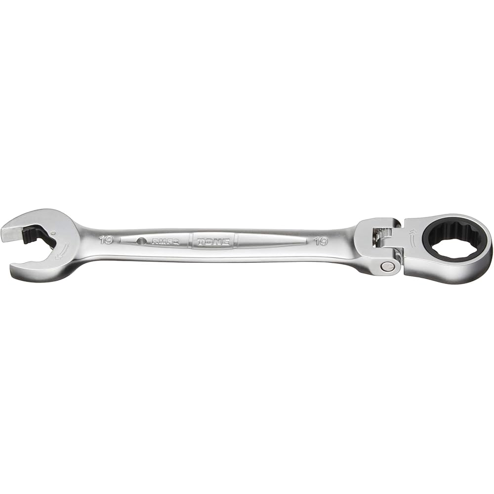 Tone Quick Ratchet Wrench RMFQ-19 19mm Dual-Sided Head Tool
