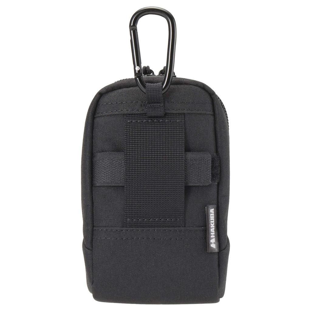 HAKUBA Camera Case Plus Shell City 04 Camera Pouch M Zipper Hook and Loop Fastener Black SP-CT04-CPMBK