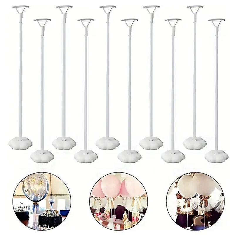 

Набор подставок для воздушных шаров Цветущая слива свадьбадень рождениявечеринка Аксессуары для украшения белый