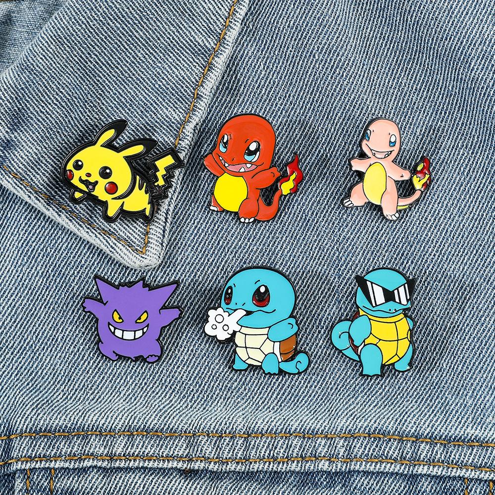 Pokémon Cartoon Anime Peripheral Pokémon Pokémon Rachel Cute Badge Brooch
